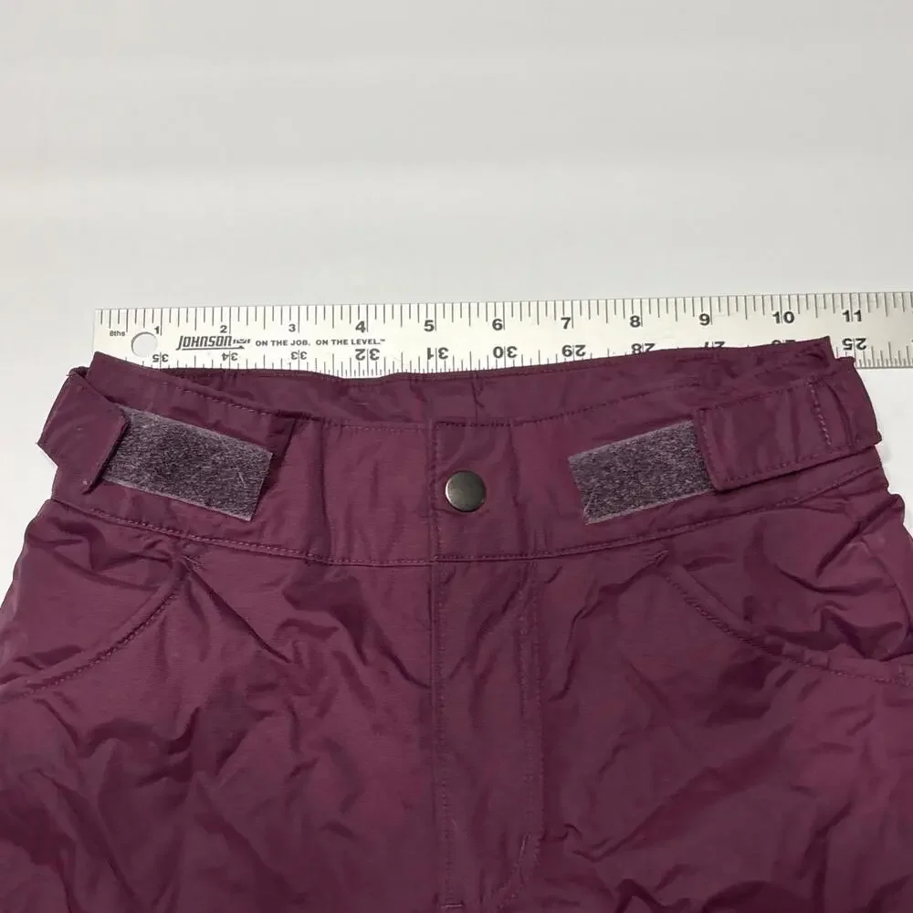 Columbia OUTGROWN Youth Snow Pants | Plum XS (6/6X) - Picture 4 of 13